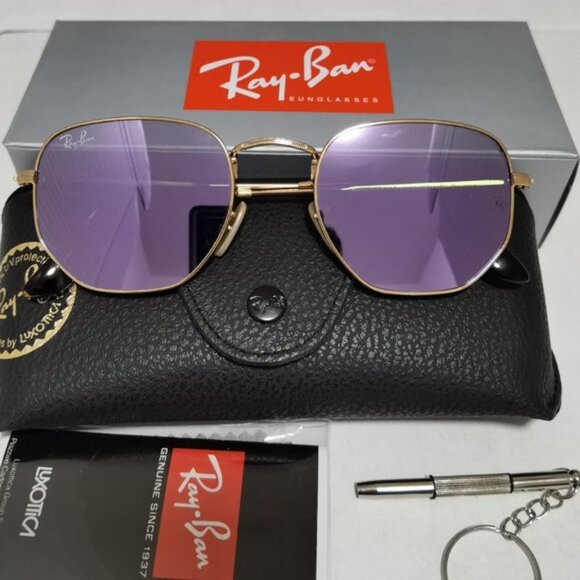 Ray-Ban Hexagonal sunglasses 3548N 51MM - Picture 6 of 7